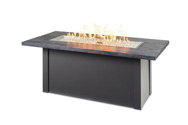 Havenwood with Carbon grey Everblend top and Luverne Black Aluminum Base HWAGB-1242-K